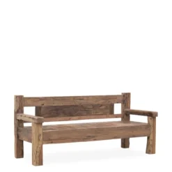 MOYCOR Banquettes Banc En Bois De Teck Recyclé L208