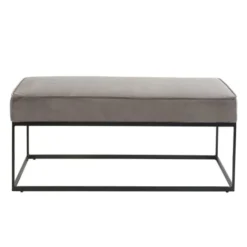 Maisons Du Monde Banquettes Banquette 2 Places Gris Anthracite