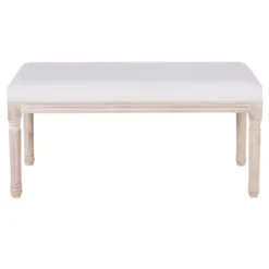 Maisons Du Monde Banquettes Banquette Blanche Et Beige Chiné