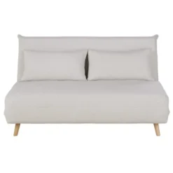 Maisons Du Monde Canapés Petits Prix Banquette Clic-clac 2 Places Beige
