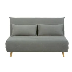 Maisons Du Monde Canapés Petits Prix Banquette Clic-clac 2 Places Gris Clair