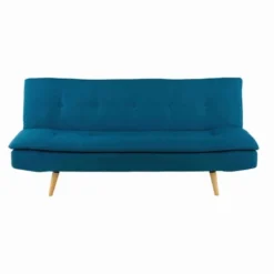 Maisons Du Monde Canapés Petits Prix Banquette Clic-clac 3 Places Bleu Pétrole