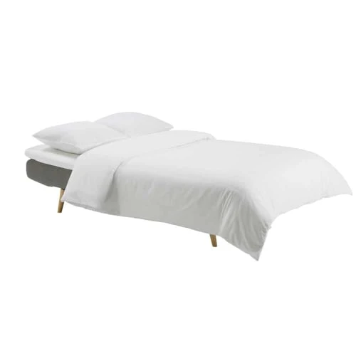 Maisons Du Monde Canapés Petits Prix Banquette Clic-clac 3 Places Gris – Image 2