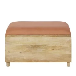 Maisons Du Monde Banquettes Banquette Coffre Et Assise Saumon