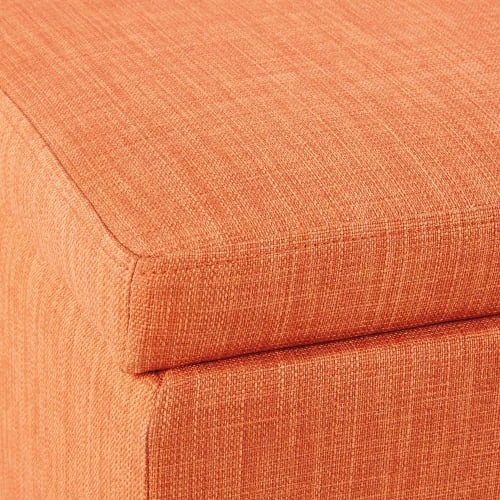 Maisons Du Monde Banquettes Banquette Coffre Vintage Orange – Image 6