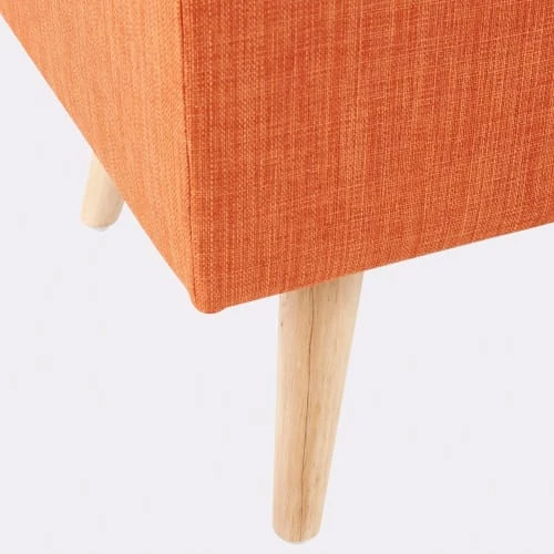 Maisons Du Monde Banquettes Banquette Coffre Vintage Orange – Image 5