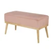 Maisons Du Monde Banquettes Banquette Coloris Rose Et Naturel