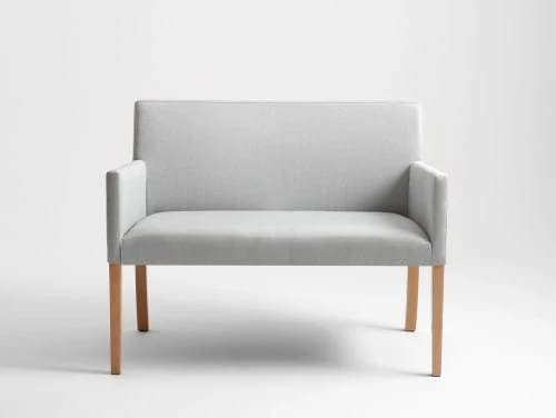 Custom Form Banquettes Banquette Tissu Gris H49cm – Image 4