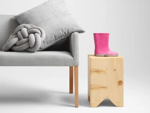 Custom Form Banquettes Banquette Tissu Gris H49cm – Image 6