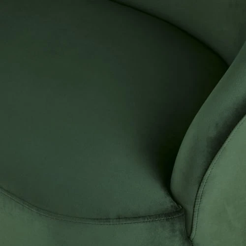 Maisons Du Monde Canapés Petits Prix Canapé 2/3 Places En Velours Vert – Image 4