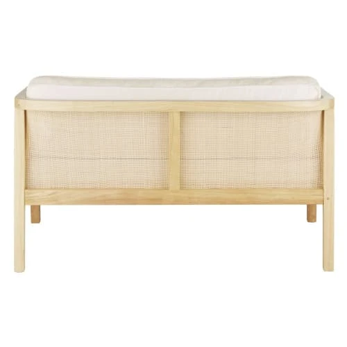 Maisons Du Monde Canapés Petits Prix Canapé 2 Places En Bois De Bouleau Et écru – Image 3