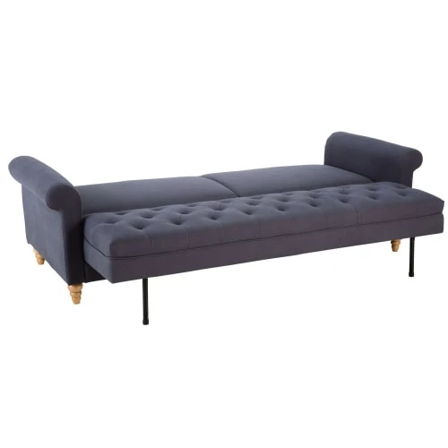 Maisons Du Monde Canapés Petits Prix Canapé Clic-clac 4 Places Gris Anthracite – Image 2