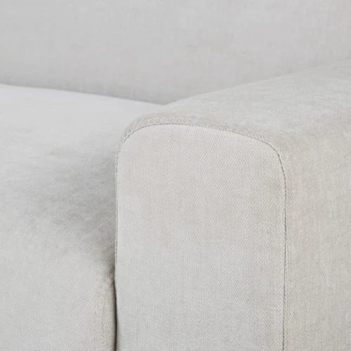 Maisons Du Monde Canapés Droits Canapé Clic-clac 4 Places Gris Clair – Image 4