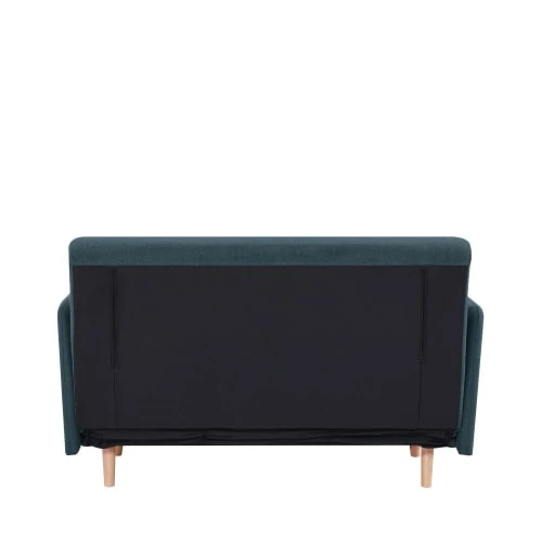 Drawer Canapés Petits Prix Canapé Convertible 2 Places En Tissu Vert Eucalyptus – Image 6