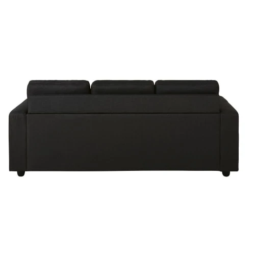 Maisons Du Monde Canapés D'angle Canapé D'angle 3 Places Gris Anthracite – Image 3