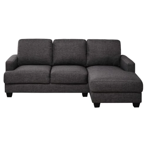 Maisons Du Monde Canapés Petits Prix Canapé D'angle Droit 3/4 Places Gris Chiné