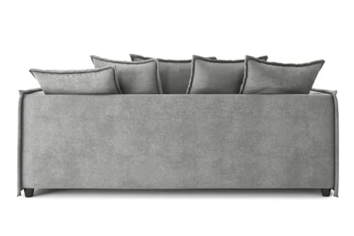 Cacharel Canapés Petits Prix Canapé Droit En Tissu 3 Places Gris – Image 4