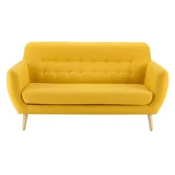 Maisons Du Monde Canapés Petits Prix Canapé Style Scandinave 2/3 Places Jaune