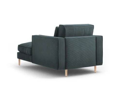 CXL By Christian Lacroix Méridiennes Méridien 1 Place En Tissu Structuré Bleu – Image 5