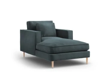 CXL By Christian Lacroix Méridiennes Méridien 1 Place En Tissu Structuré Bleu – Image 6