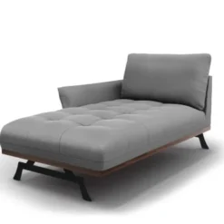 CXL By Christian Lacroix Méridiennes Méridien 1 Place En Tissu Structuré Gris