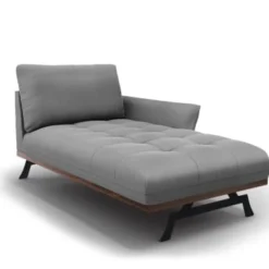 CXL By Christian Lacroix Méridiennes Méridien 1 Place En Tissu Structuré Gris