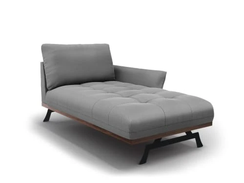 CXL By Christian Lacroix Méridiennes Méridien 1 Place En Tissu Structuré Gris