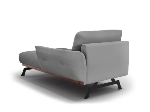 CXL By Christian Lacroix Méridiennes Méridien 1 Place En Tissu Structuré Gris – Image 3