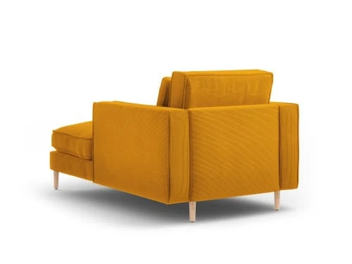 CXL By Christian Lacroix Méridiennes Méridien 1 Place En Tissu Structuré Jaune – Image 5