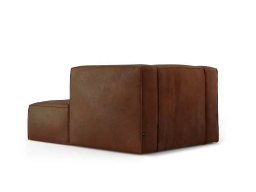 CXL By Christian Lacroix Méridiennes Méridien Cuir Cuirne 1 Place En Cuir Cuir Cognac – Image 4