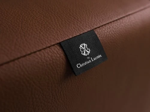 CXL By Christian Lacroix Méridiennes Méridien Cuir Cuirne 1 Place En Cuir Cuir Cognac – Image 3