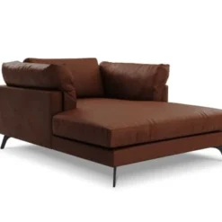 CXL By Christian Lacroix Méridiennes Méridien Cuir Cuirne 1 Place En Cuir Cuir Cognac