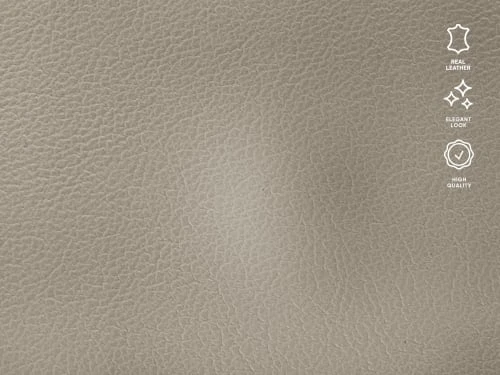 CXL By Christian Lacroix Méridiennes Méridien Cuir Cuirne 1 Place En Cuir Cuir Gris Clair – Image 5