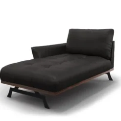 CXL By Christian Lacroix Méridiennes Méridien Cuir Cuirne 1 Place En Cuir Cuir Noir