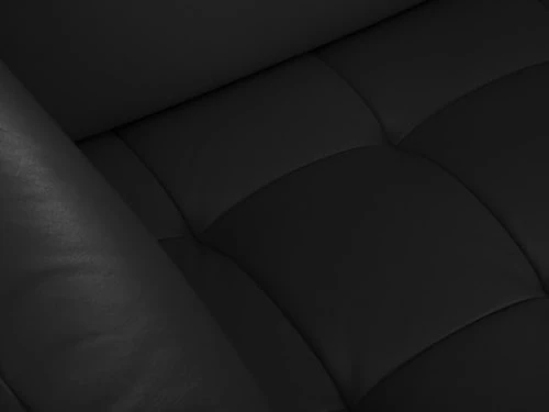 CXL By Christian Lacroix Méridiennes Méridien Cuir Cuirne 1 Place En Cuir Cuir Noir – Image 4