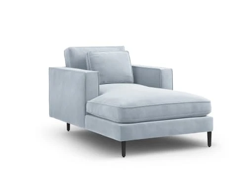 CXL By Christian Lacroix Méridiennes Méridien Veloursne 1 Place En Velours Bleu Clair