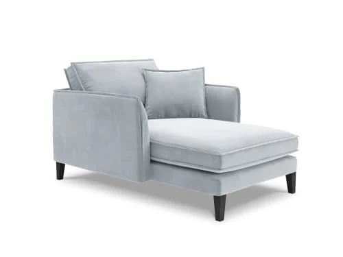 CXL By Christian Lacroix Méridiennes Méridien Veloursne 1 Place En Velours Bleu Clair