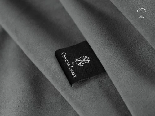 CXL By Christian Lacroix Méridiennes Méridien Veloursne 1 Place En Velours Gris Clair – Image 3