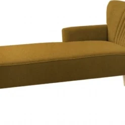 Custom Form Méridiennes Méridienne Accoudoir Angle Droit Marron