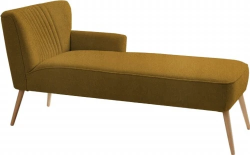 Custom Form Méridiennes Méridienne Accoudoir Angle Gauche Marron