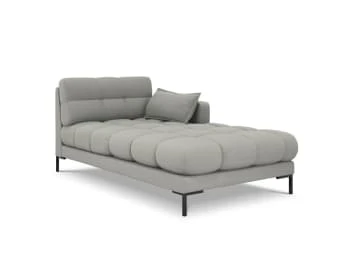 Micadoni Home Méridiennes Méridienne En Tissu Structuré Rouge Foncé – Image 6