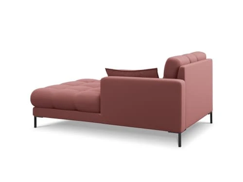 Micadoni Home Méridiennes Méridienne En Tissu Structuré Rose – Image 3