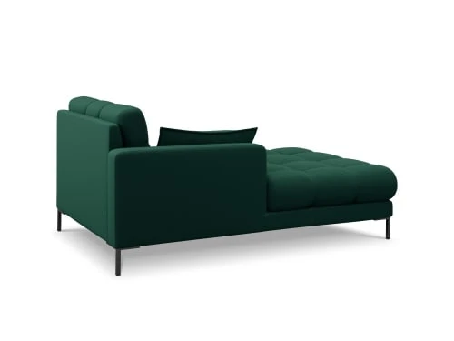 Micadoni Home Méridiennes Méridienne En Tissu Structuré Vert – Image 3