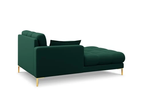 Micadoni Home Méridiennes Méridienne En Tissu Structuré Vert – Image 3