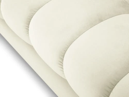 Micadoni Home Méridiennes Méridienne En Velours Beige Clair – Image 4