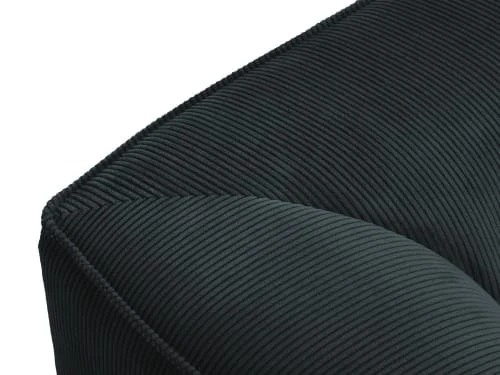 Micadoni Home Méridiennes Méridienne En Velours Côtelé Bleu – Image 2