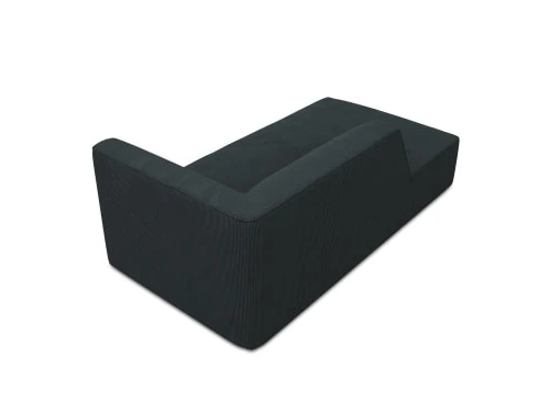 Micadoni Home Méridiennes Méridienne En Velours Côtelé Bleu – Image 4