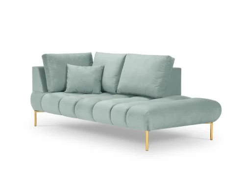 Micadoni Home Méridiennes Méridienne En Velours Menthe