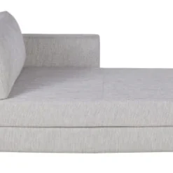 Maisons Du Monde Méridiennes Méridienne Gauche Pour Canapé Modulable En Textile Recyclé Gris Clair Chiné