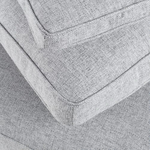 Maisons Du Monde Méridiennes Méridienne Gauche Pour Canapé Modulable Gris Clair Chiné – Image 3